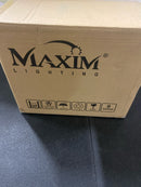 Maxim 35016BK Pier M Single Light 13" Tall Outdoor Wall Sconce with Metal Warehouse Shade - Black