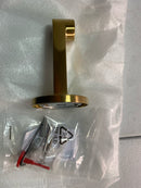 Kohler K-78378-2MB Components Single Robe Hook - Vibrant Brushed Moderne Brass