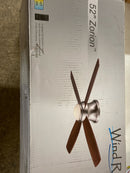 Wind River Zorion White 52 In. Ceiling Fan