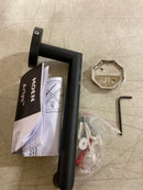 Moen Y5709BL Arlys Wall Mounted Euro Toilet Paper Holder - Matte Black