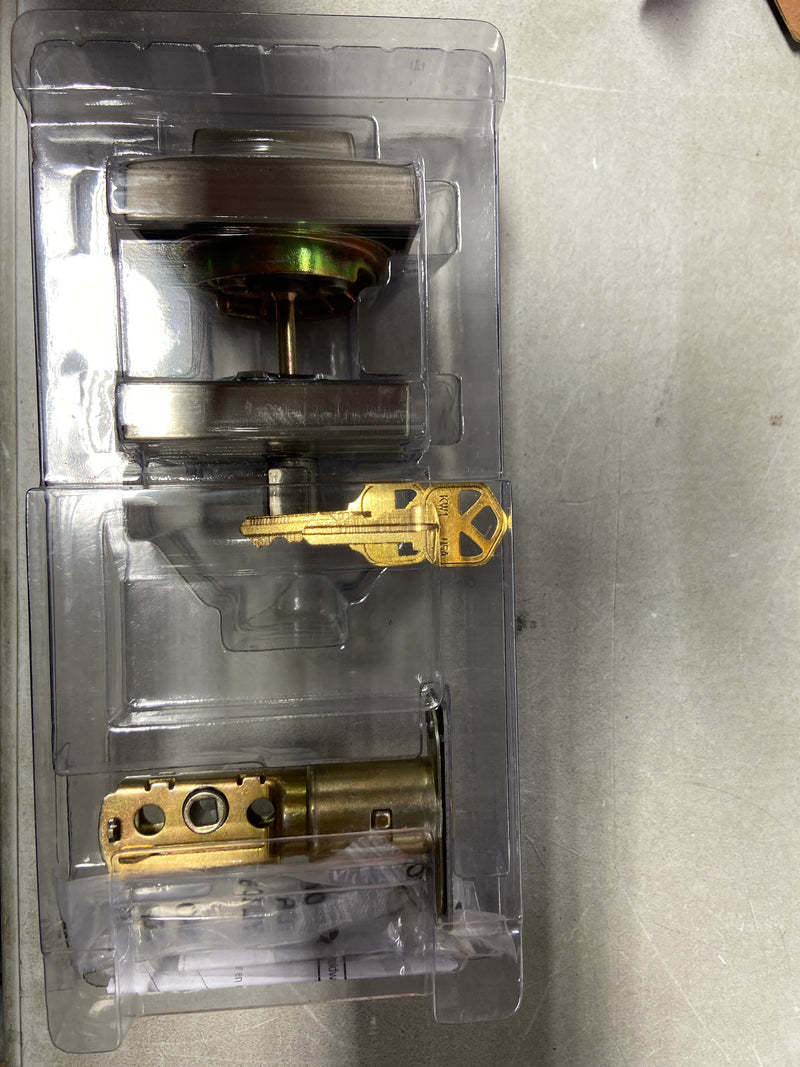 Baldwin 380SDB15S Spyglass Single Cylinder Deadbolt from the Prestige Collection - Satin Nickel