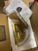 Elegant Lighting V1800W12G/RC Primo 2 Light 6" Tall Wall Sconce with Clear Royal Cut Crystals - Gold