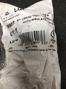 Halex 86907 3/4 in. Insulated Liquid-Tight 90-Degree Connector (1-Pack)