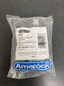 Amerock 2000604 Blackrock 1-1/2 in (38 mm) Length Polished Nickel Square Cabinet Knob