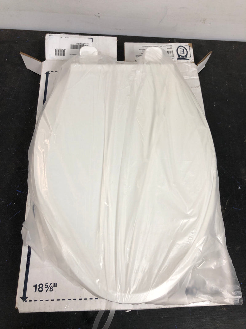 Kohler K-7671-0 Cachet Elongated Closed Toilet Seat with Soft Close and Quick Attach - White