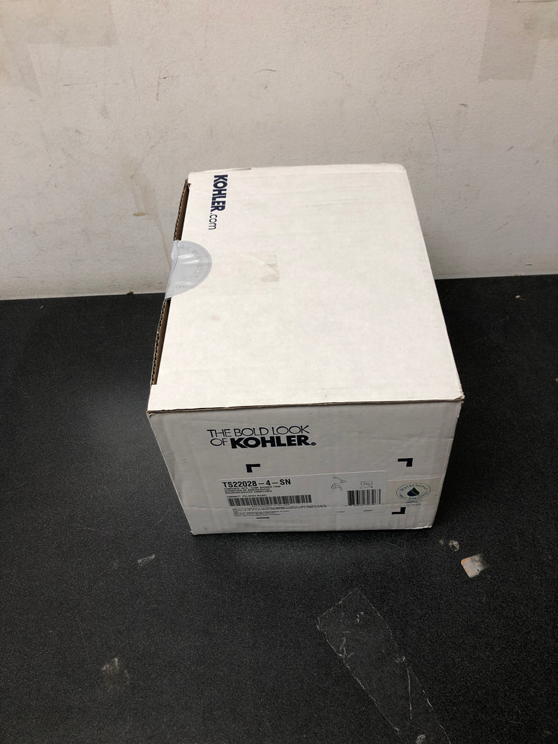 Kohler K-TS22028-4-SN Tempered Shower Only Trim Package with 1.75 GPM Single Function Shower Head - Vibrant Polished Nickel