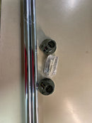 Gatco 829C Glam 60" Straight Shower Curtain Rod - Chrome