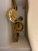 Maxim 12163GL Plumette 3 Light 14" Wide Taper Candle Pendant - Gold Leaf