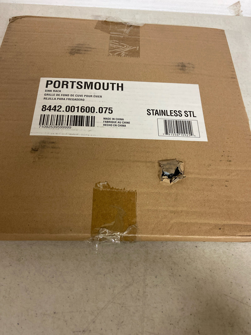 American Standard 8442.001600.075 Portsmouth Basin Rack for Bar Sink - Stainless Steel