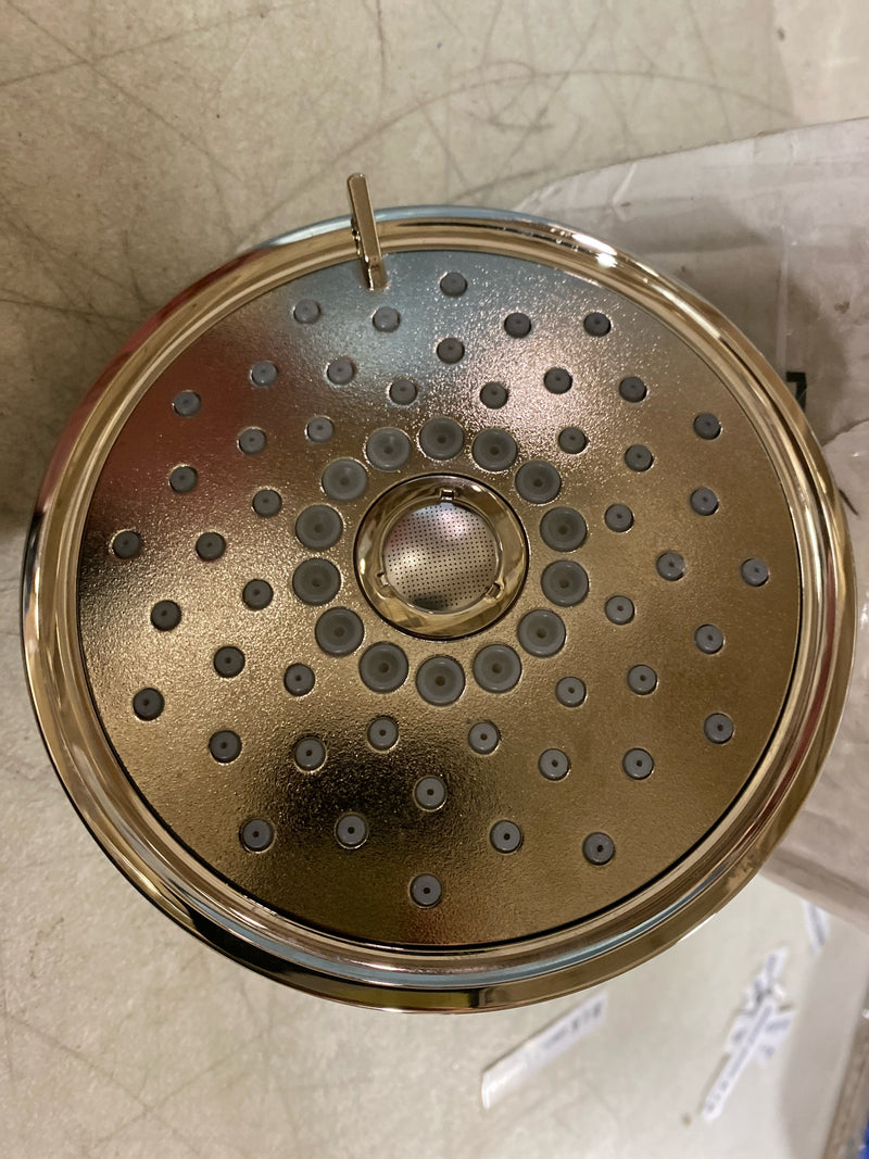 Kohler K-22170-BN Purist 2.5 GPM Multi Function Shower Head with MasterClean and Katalyst Air-Induction Spray Technology - Vibrant Brushed Nickel