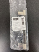 Amerock BP36559PNGM Esquire 6-5/16 in (160 mm) Center-to-Center Polished Nickel/Gunmetal Drawer Pull