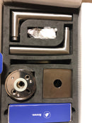Linnea L02-PAS1-SSS Door Lever-Passage with Square Rose