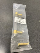 Alno A860-35 Modern Clear Acrylic 3-1/2" Center To Center Bar Cabinet Pull Cabinet Handle