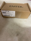 Emtek 8469US19 Square Brass Modern Single Cylinder Keyed Entry Deadbolt - Flat Black