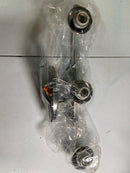 Progress Lighting P3192-09 Trinity 3 Light Bathroom Vanity Light with Etched Glass Shades - 24" Wide - Brushed Nickel