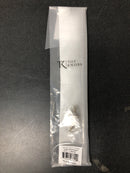 Top Knobs TK797BLK Lydia 12 Inch Center to Center Handle Cabinet Pull - Flat Black