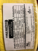 Kable Kontrol HS397-S100-YW 2" Yellow Shrink Tubing