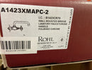 Rohl A1423XMAPC-2 Acqui 1.2 GPM Wall Mounted Widespread Bridge Bathroom Faucet - Polished Chrome