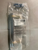 Belwith Keeler B077524-MBBGB Ostia 5-1/16" Center to Center Elegant Modern Industrial Pipe Style Cabinet Bar Handle / Drawer Bar Pull - Matte Black and Brushed Golden Brass