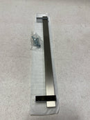Amerock BP36726G1026 Mulino 10-1/16 in. (256 mm) Center-to-Center Modern Satin Nickel/Polished Chrome Bar Cabinet Pull