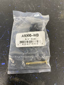 Alno A1066-MB Knobs - 3/4" Small Round Smooth Solid Brass Cabinet Knob / Drawer Knob - Matte Black