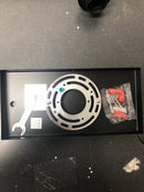 Aiwen DYJ-S443 3-Light Black Kitchen Island Linear Pendant Light Industrial Ceiling Hanging Fixture with Metal Shade