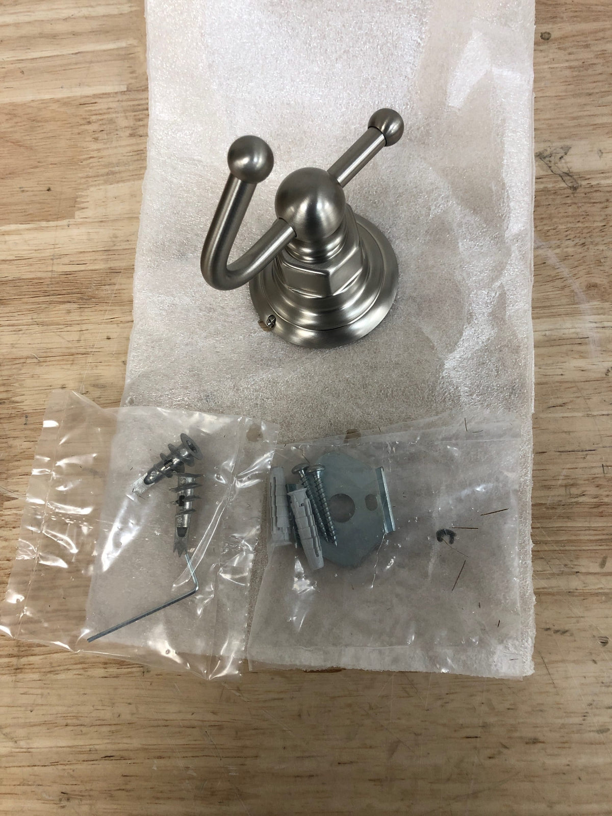 Rohl ROT7STN Country Single Robe Hook - Satin Nickel