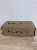 Baldwin Reserve Fdroutrr112 Full Dummy Round Knob and Traditional Round Rose Venetian Bronze Finish