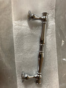 Amerock BP3659326 Crawford 3-3/4 Inch Center to Center Bar Cabinet Pull - Polished Chrome