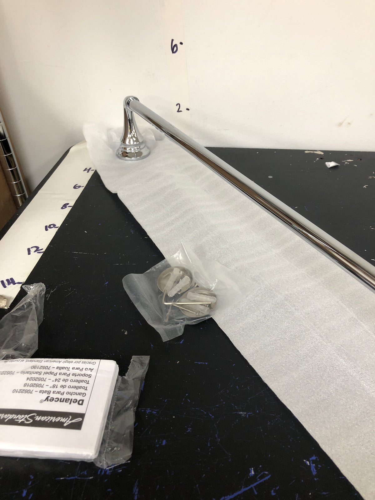 American Standard 7052024.002 Delancey 24" Towel Bar - Polished Chrome