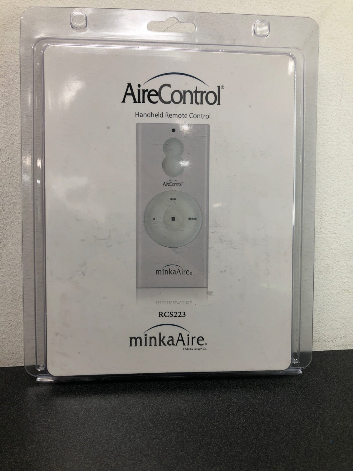 MinkaAire RCS223 Hand Held 256 Bit AireControl Remote with Canopy Receiver Included - White
