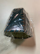 Meyda Tiffany 263425 Faux Leather and Rawhide 7" Tall Lamp Shade - Green