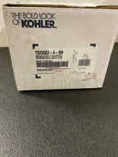 Kohler K-TS23502-4-SN Parallel Tub and Shower Trim Package with 2.5 GPM Single Function Shower Head - Vibrant Polished Nickel