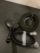 Delta 75655BL In2ition 1.75 GPM Multi Function 2-in-1 Shower Head and Hand Shower with ProClean - Matte Black