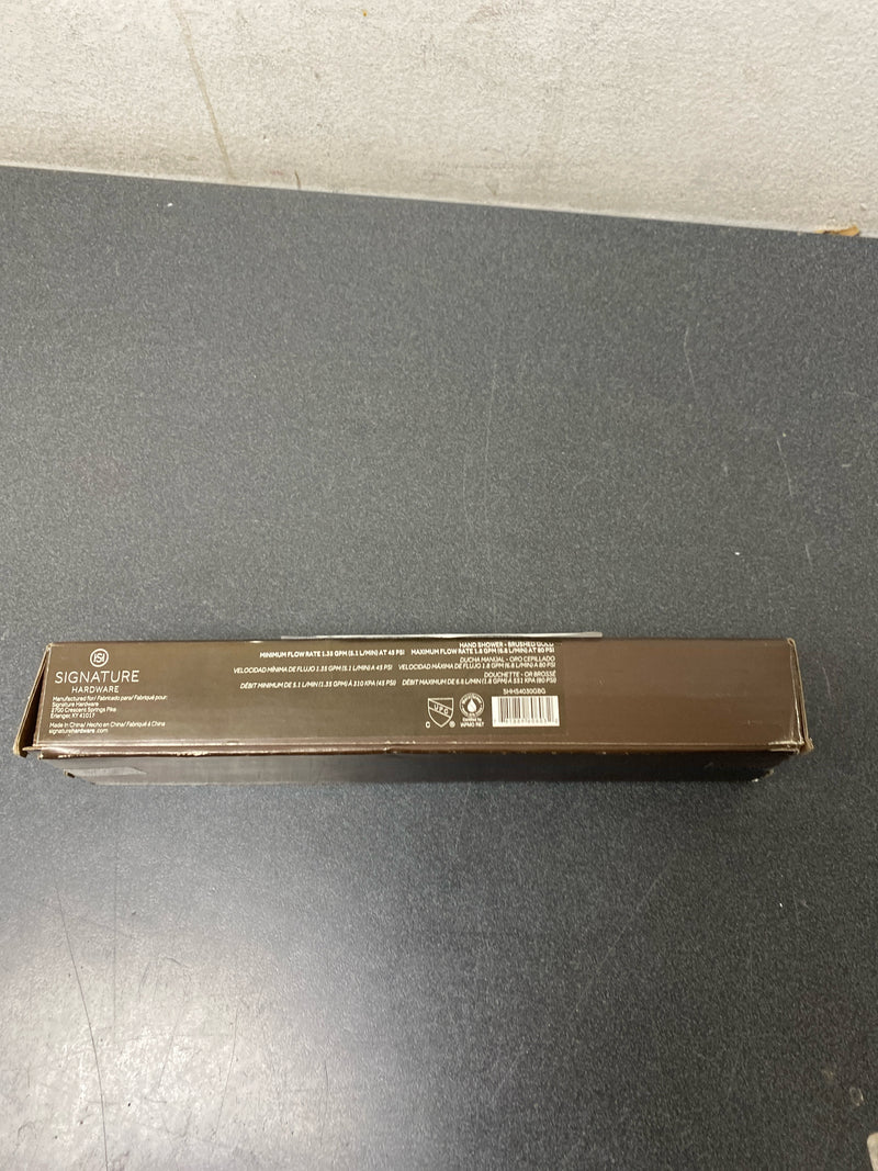 Signature Hardware SHHS4030GBG 1.8 GPM Contemporary Tubular Single Function Hand Shower - Brushed Gold