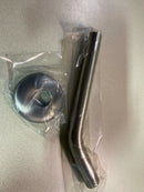 Signature Hardware SH441091BN 8" Standard Shower Arm and Flange - Brushed Nickel