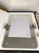 Kohler K-34969-SN Castia by Studio McGee 19-1/2" W x 29-1/2" H Transitional Rectangular Metal Frameless Bathroom Wall Mirror - Vibrant Polished Nickel