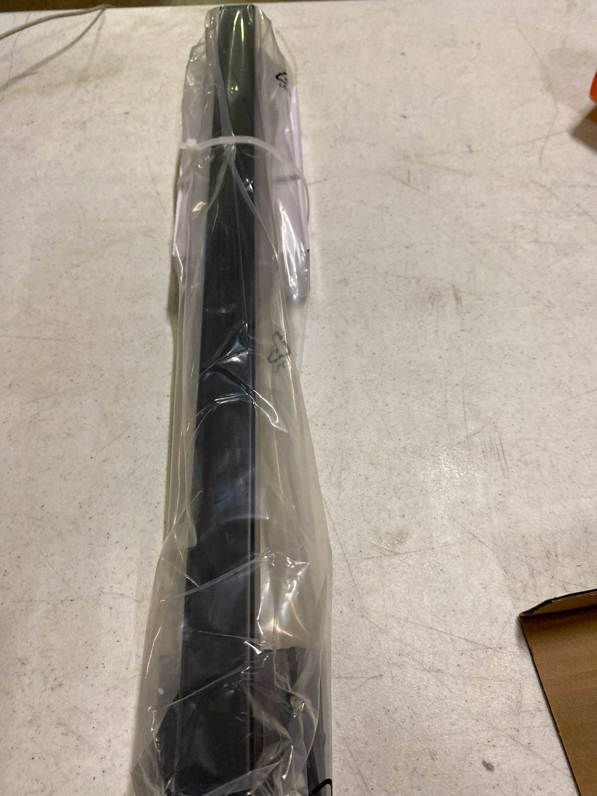 Brizo 69480-BL Modern 18" Grab Bar with Square Escutcheons - Matte Black