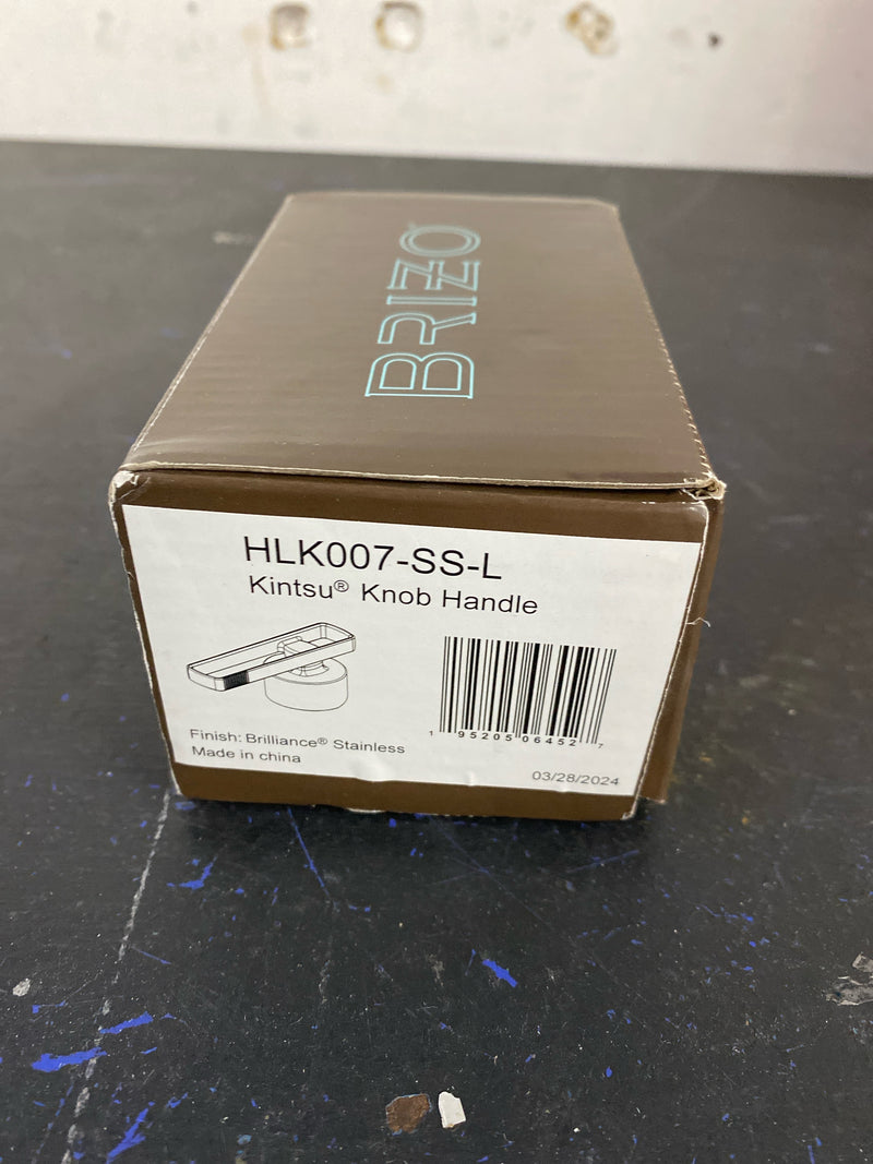 Brizo HLK007-SS-L Kintsu Knob Handle for Single Handle Kitchen Faucet - Lumicoat Stainless