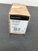 Baldwin 5068102MR Pair of Estate Knobs without Rosettes - Oil Rubbed Bronze