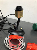 Hampton bay 65741 Bryson 1-Light Matte Black and Brass Wall Sconce