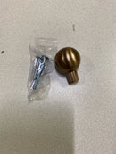 Amerock Collet 1-1/8 inch (29mm) Diameter Champagne Bronze Cabinet Knob, BP37680CZ
