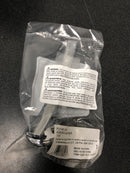 Hickory Hardware P2145-CH American Diner 1-7/16" Wide Retro Modern Single Bath Towel Robe Utility Hook - Chrome
