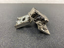 Blum 38N358B.10 COMPACT 5/8" Overlay Wrap Around Press-in Hinge - Nickel