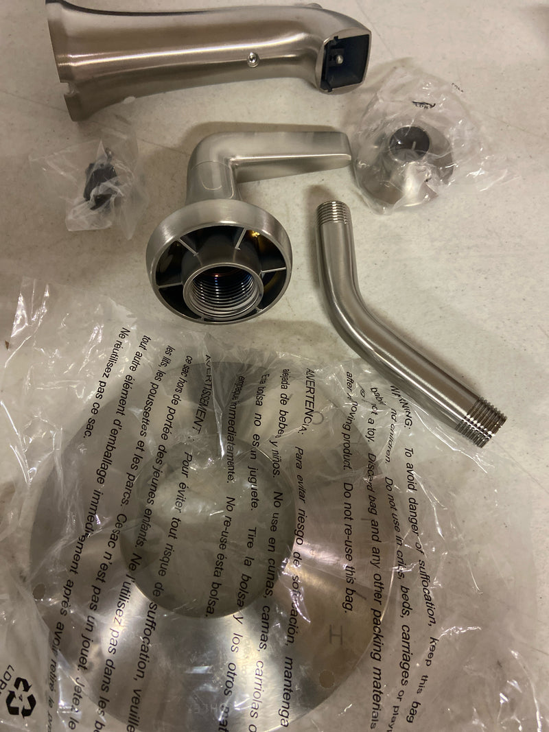 Kohler K-TLS22027-4-BN Tempered Tub and Shower Trim Package - Vibrant Brushed Nickel