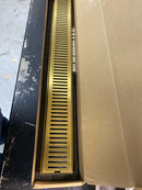 Vigo VG07002MG Elan 24" Linear Shower Drain - Matte Brushed Gold