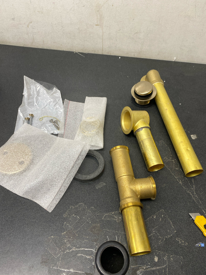Delta RP693CZ Bath Waste Assembly with Toe Operated Drain - Champagne Bronze