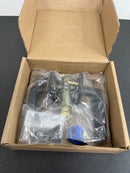 Emtek 510TRTUS19 Triton Brass Modern Passage Leverset - Flat Black