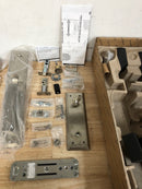 Baldwin 85342056ENTRX Tremont Full Plate Single Cylinder Keyed Entry Handleset Exterior Only with Emergency Egress from the Estate Collection - Lifetime Satin Nickel