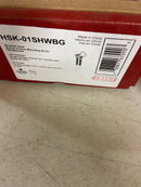 Pfister HSK-01SHWBG Modern Round 2-piece Handshower Holder - Brushed Gold